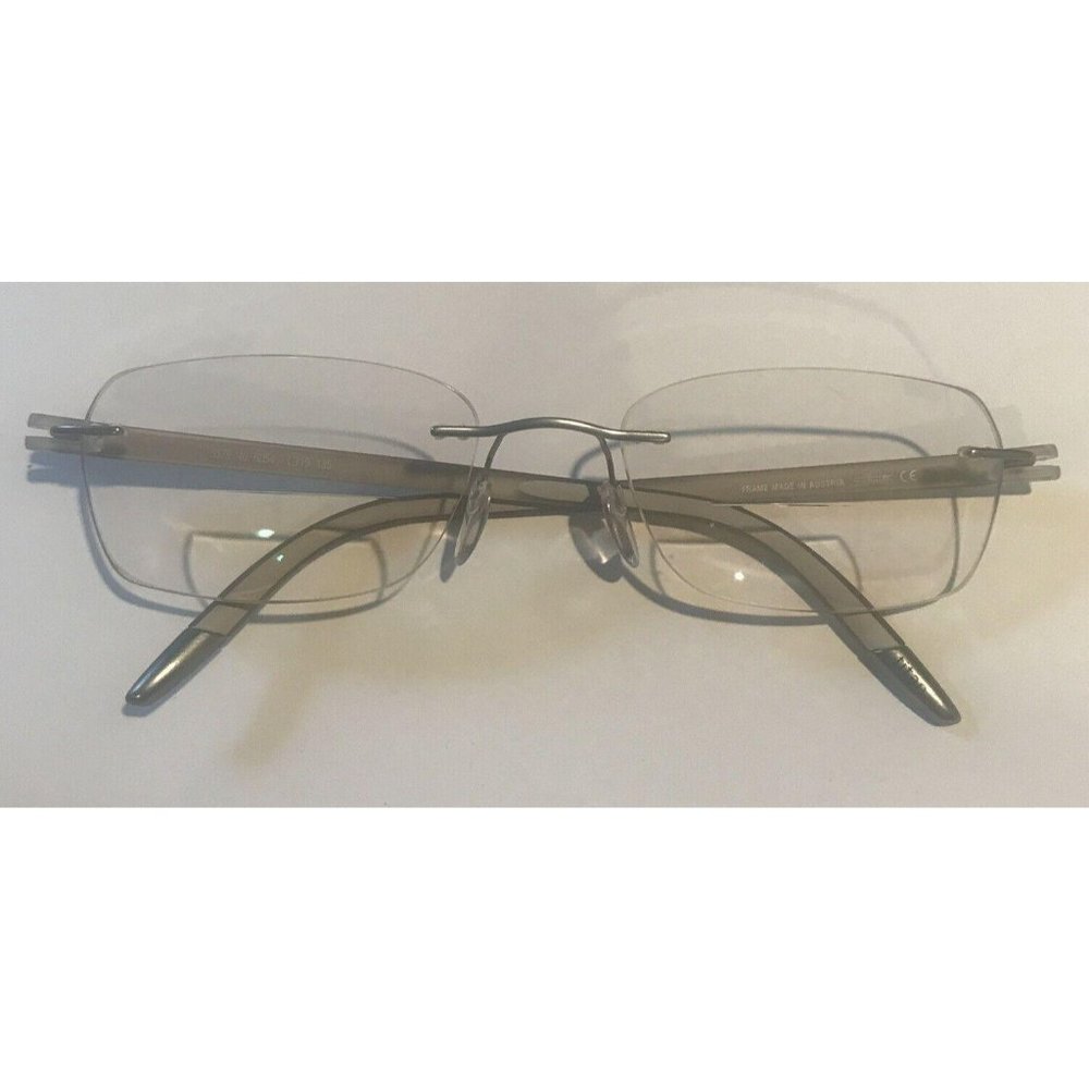 Silhouette Rimless Titanium Eyeglasses Hinge Matte